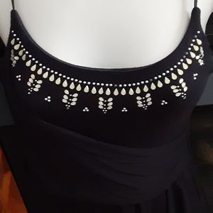 Small black Victoria Secrets spaghetti strap shirt